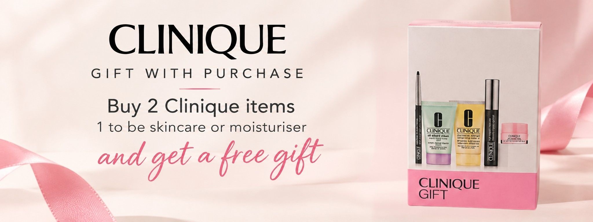 Clinique Gift with purchase at ch tralee